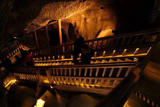Salt Mine Wieliczka Guided Tour from Krakow - Chambers, carvings, and mining equipment