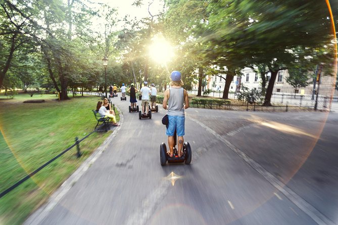 Segway Tour of Krakow: Full Tour (Old Town + Jewish Quarter) - 3-Hours of Magic! - Starting at Sienna 17 and learning the Segway