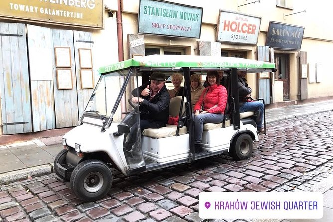 The best view of Krakow from Golf Cars - Why a golf cart works well in Krakow