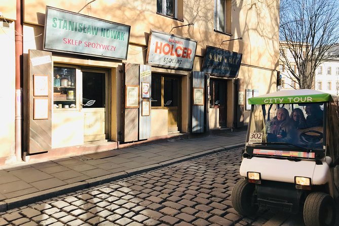 The best view of Krakow from Golf Cars - Podgórze, the ghetto square, and St. Joseph’s
