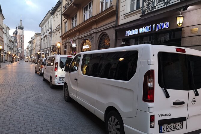 Transfer Krakow Balice Airport - Krakow City - Booking for a return to Kraków Balice