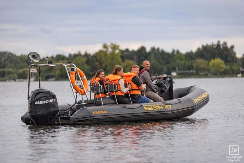Warsaw: Adrenaline Ride on the Vistula River (Wisła) - Copernicus, the Mermaid, and the city from the water