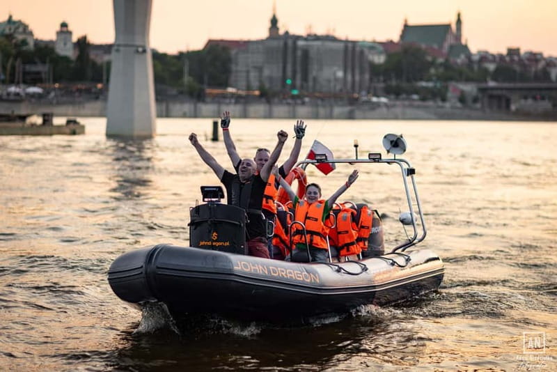 Warsaw: Adrenaline Ride on the Vistula River (Wisła) - Passing Warsaw’s bridges from south to north