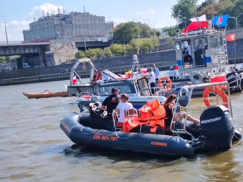 Warsaw: Adrenaline Ride on the Vistula River (Wisła) - Warsaw Zoo and the final run downstream