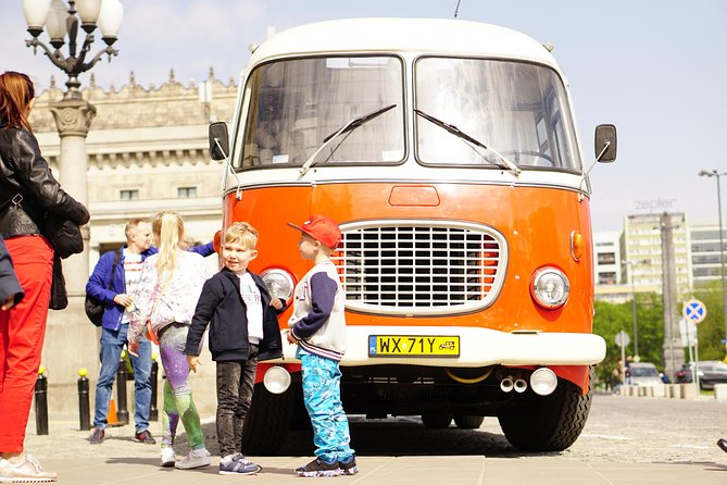 Warsaw City Sightseeing in a Retro Bus - The Palace on the Isle and Poland’s Last King