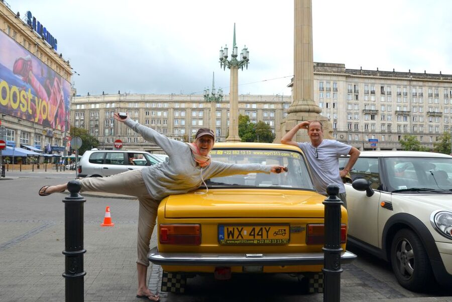 Warsaw Communism Private Tour in a Retro Fiat - Palace of Culture and Science: Warsaw’s giant gift from Moscow