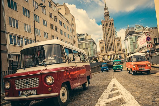 Warsaw: Communism Tour in an Original Socialist Van - Palace of Culture and Science: Warsaw’s most loaded landmark