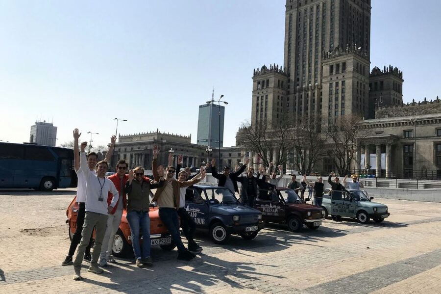 Warsaw: Communist History Self-Driving Tour - The former Communist Party headquarters and its second life
