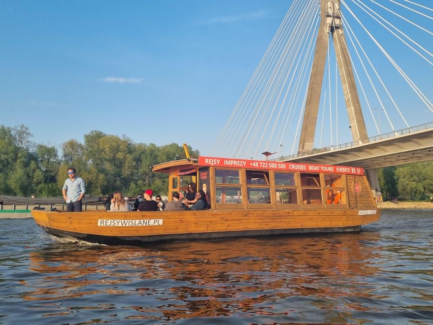 Warsaw: Evening Vistula Cruise with Welcome Drink - Key points to know before you book