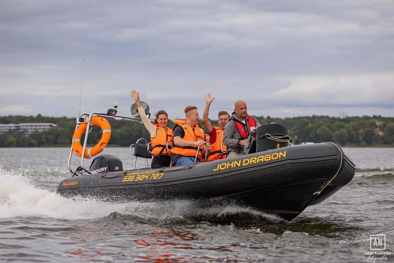 Warsaw: Explore the Vistula on Its Longest Speedboat Route - Returning past Poniatowski Bridge and the Old Town