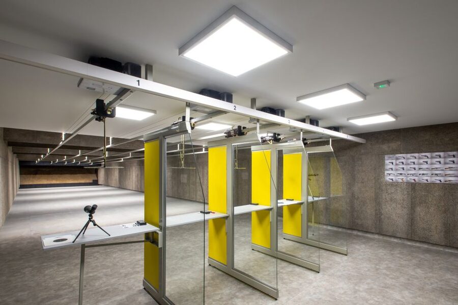 Warsaw: Indoor Shooting Range Experience - The range itself: bright, ventilated, and built for focus