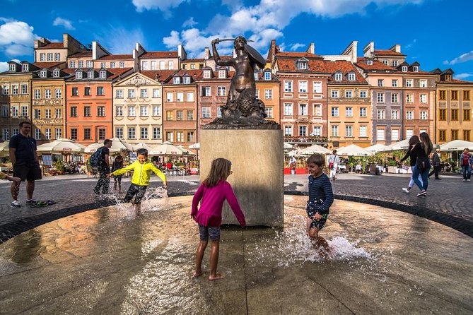 Warsaw Layover City Tour by car with airport pick-up - Warsaw Jewish Ghetto and the city’s harder story