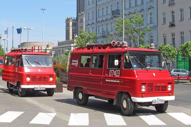 Warsaw Layover Tour (Chopin Airport) by retro minibus - Old Town: rebuilt streets with a complicated past