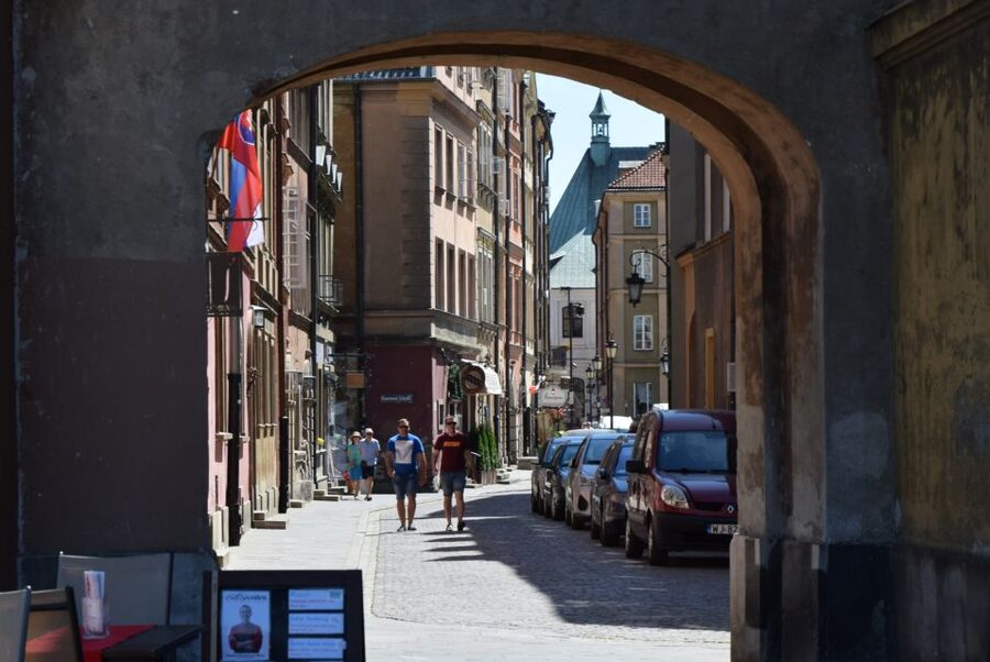 Warsaw: Old Town Guided Walking Tour - The Old Town viewing terrace