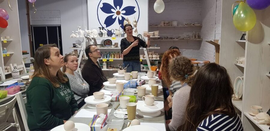 Warsaw: Pottery Decorating Ceramic Workshop - The hands-on portion is the real payoff