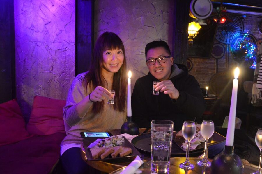 Warsaw: Private Vodka Tasting Night with Snacks and Pickup - Muranów brings the evening into a 1960s bar
