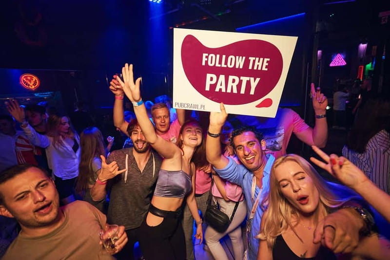 Warsaw: Pub Crawl with Optional 1-Hour Open Bar - Starting at Makulatura Club on Chmielna Street