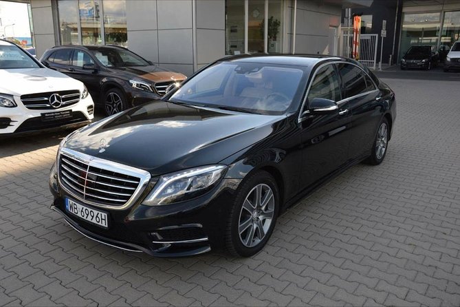 Warsaw Sightseeing with NEW Mercedes Sclass !!! - Key points at a glance
