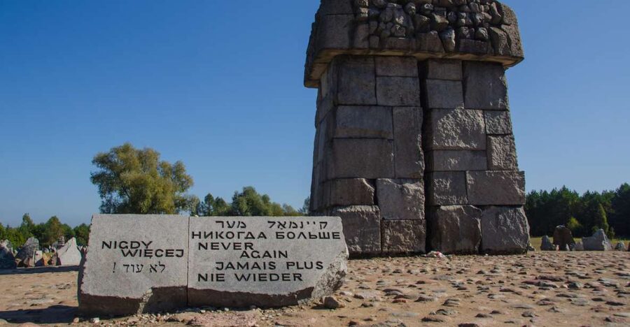 Warsaw: Treblinka Heartbreaking Concentration Camp Tour - The Stone Field and the Monument to the Victims