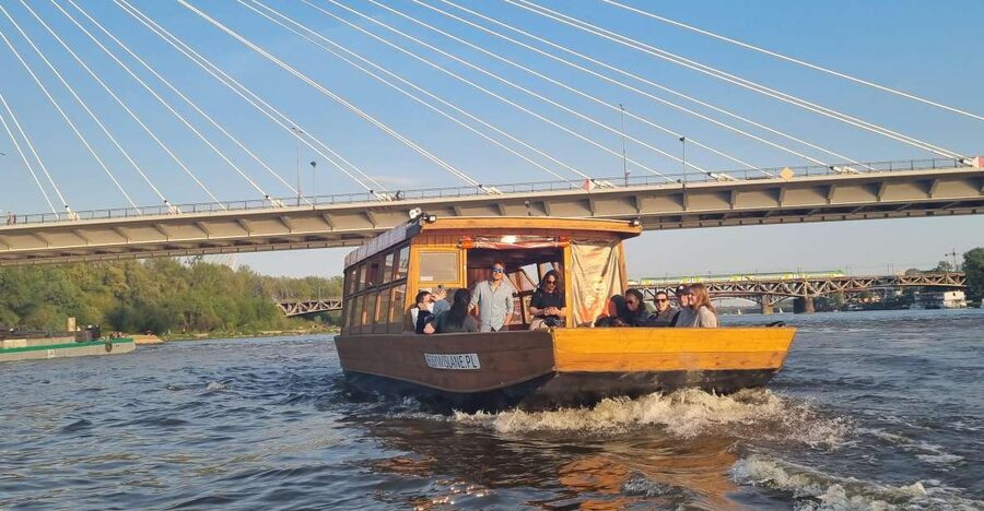 Warsaw: Vistula Cruise - Life aboard the wooden Galar Wiślany