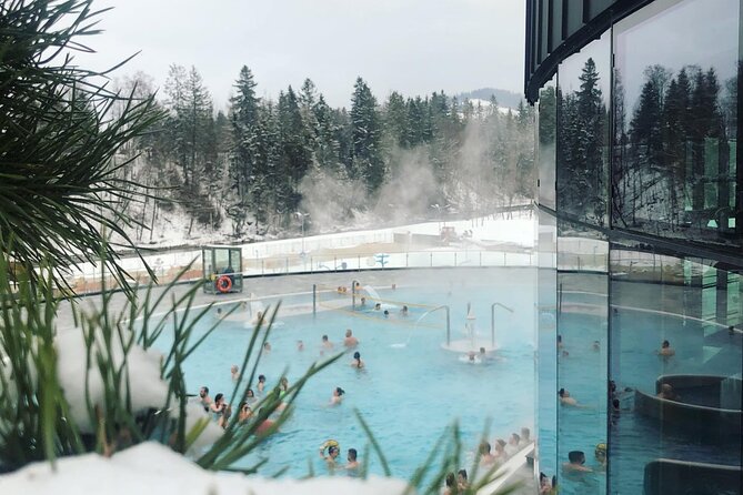 Zakopane to Chocholow Thermal Pools 3h Ticket with Hotel Transfer - What three hours inside Chochołowskie Termy feels like