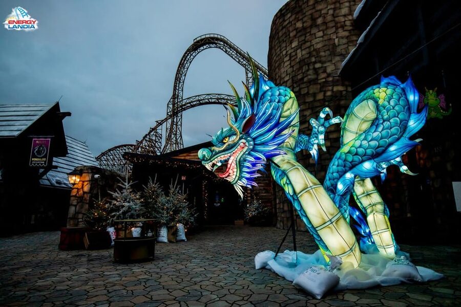 Zator: Energylandia Amusement Park Entry Ticket - Aqualantis and the newer park additions